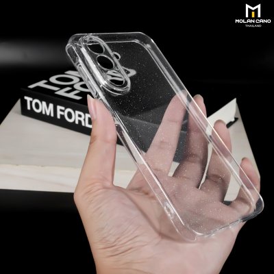Molan Cano Glitter Jelly Case Clear เคสใสกลิตเตอร์ Samsung A37 5G