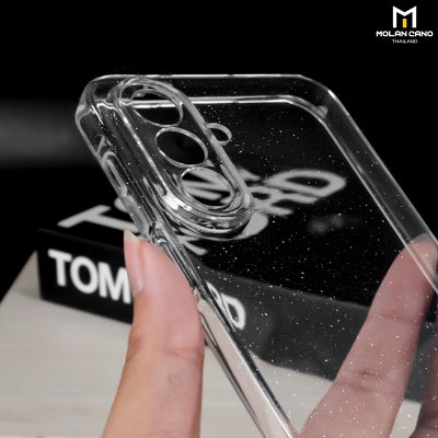 Molan Cano Glitter Jelly Case Clear เคสใสกลิตเตอร์ Samsung A37 5G