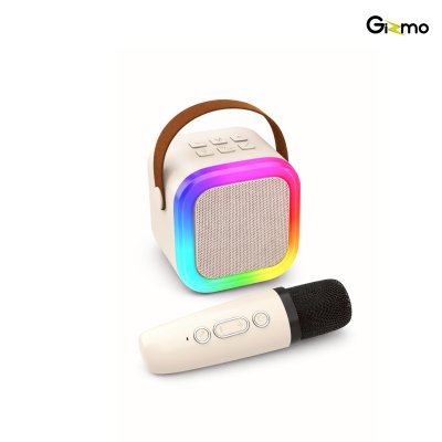 Gizmo Speaker Kits Colorful Karaoke ลำโพงบลูทูธพร้อมไมค์ไร้สาย รุ่น GLS-002