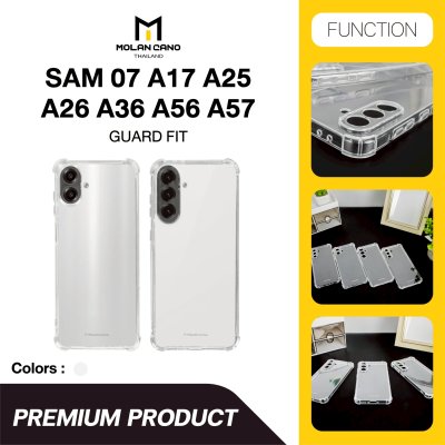 Molan Cano เคสใสกันกระแทก Samsung รุ่น Guard Fit  A07/A17/A25/A26/A36/A56/A57 เคสนิ่มพรีเมียม