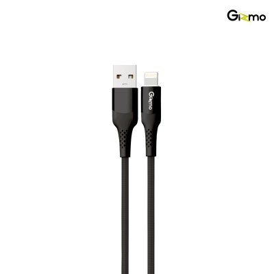 Gizmo สายชาร์จไอโฟน Lightning ผ้าถัก ความยาว 2 เมตร 3A รุ่น GU-045