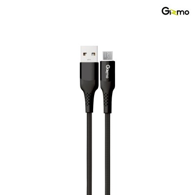 Gizmo สายชาร์จ Micro สำหรับโทรศัพท์แอนดรอยด์ ผ้าถัก ความยาว 2 เมตร ชาร์จเร็ว 5A รุ่น GU-047