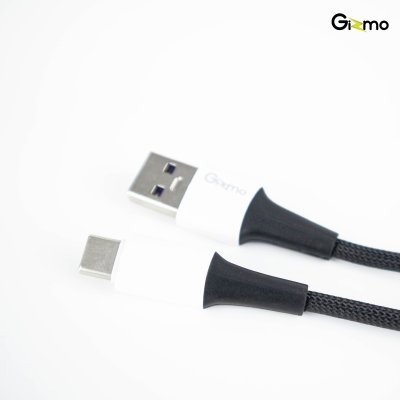 Gizmo สายชาร์จไทป์ซี Type-C ผ้าถัก ความยาว 2 เมตร 5A รุ่น GU-051