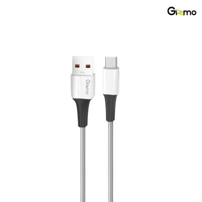 Gizmo สายชาร์จไทป์ซี Type-C ผ้าถัก ความยาว 2 เมตร 5A รุ่น GU-051
