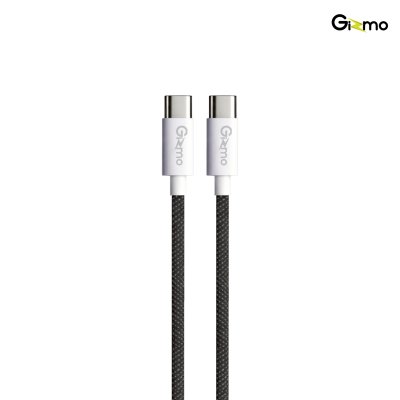 Gizmo สายชาร์จรุ่น GU-054 Type-c to Type-c หุ้มสายด้วยผ้าถักอย่างดี สายถัก ไม่หัก ไม่งอ
