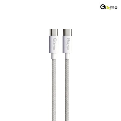 Gizmo สายชาร์จรุ่น GU-054 Type-c to Type-c หุ้มสายด้วยผ้าถักอย่างดี สายถัก ไม่หัก ไม่งอ