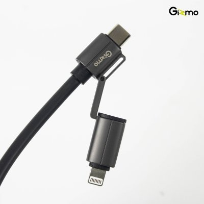 Gizmo สายชาร์จสปริง 4 in 1 Cable Spring รุ่น GU-059