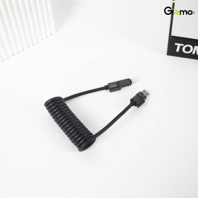 Gizmo สายชาร์จสปริง 4 in 1 Cable Spring รุ่น GU-059