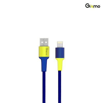 Gizmo สายชาร์จ Lightning ไลท์นิ่ง สายไอโฟน ผ้าถัก ความยาว 2 เมตร 3A รุ่น GU-065