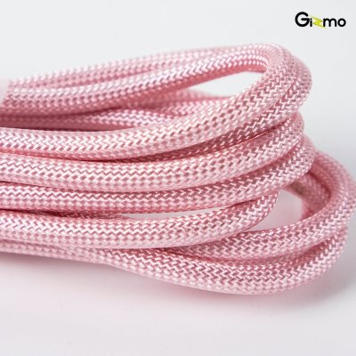 Gizmo สายชาร์จ Lightning ไลท์นิ่ง สายไอโฟน ผ้าถัก ความยาว 2 เมตร 3A รุ่น GU-065
