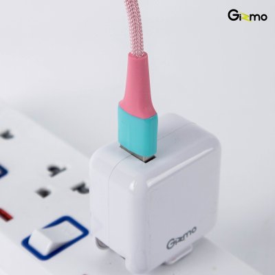 Gizmo สายชาร์จ Lightning ไลท์นิ่ง สายไอโฟน ผ้าถัก ความยาว 2 เมตร 3A รุ่น GU-065