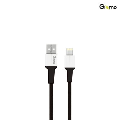 Gizmo สายชาร์จ Lightning ไลท์นิ่ง สายไอโฟน ผ้าถัก ความยาว 2 เมตร 3A รุ่น GU-065