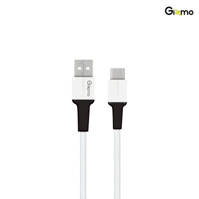 Gizmo สายชาร์จ TYPE-C ไทป์ซี สายชาร์จ ผ้าถัก ความยาว 2 เมตร 5A รุ่น GU-066