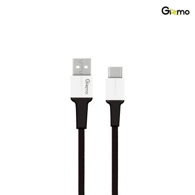 Gizmo สายชาร์จ TYPE-C ไทป์ซี สายชาร์จ ผ้าถัก ความยาว 2 เมตร 5A รุ่น GU-066