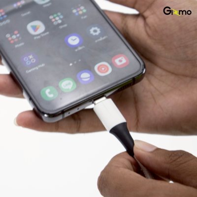 Gizmo สายชาร์จ TYPE-C ไทป์ซี สายชาร์จ ผ้าถัก ความยาว 2 เมตร 5A รุ่น GU-066