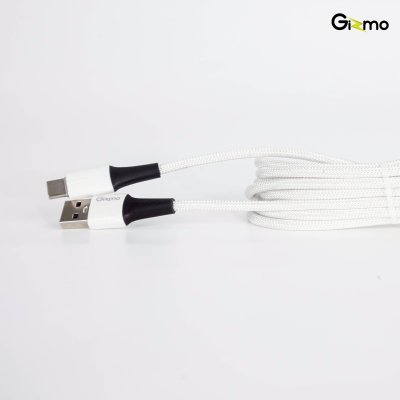 Gizmo สายชาร์จ TYPE-C ไทป์ซี สายชาร์จ ผ้าถัก ความยาว 2 เมตร 5A รุ่น GU-066