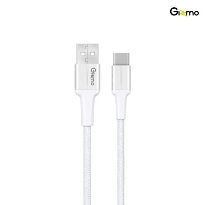 Gizmo สายชาร์จ Type-C ผ้าถัก ชาร์จเร็ว 5A ยาว 2 เมตร รุ่น GU-066