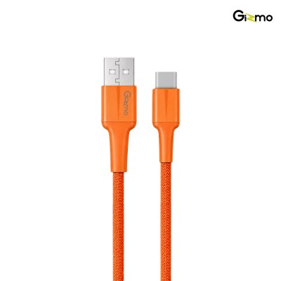 Gizmo สายชาร์จ Type-C ผ้าถัก ชาร์จเร็ว 5A ยาว 2 เมตร รุ่น GU-066