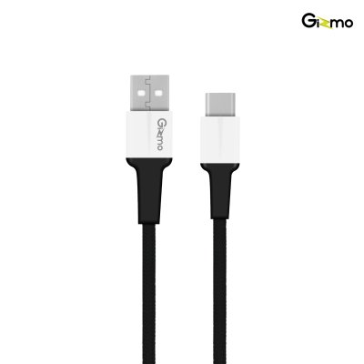 Gizmo สายชาร์จ Type-C ผ้าถัก ชาร์จเร็ว 5A ยาว 2 เมตร รุ่น GU-066