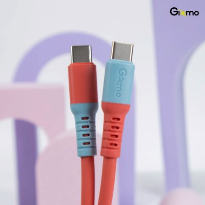 Gizmo สายชาร์จอุด้ง C to C Charging 60W รุ่น GU-069