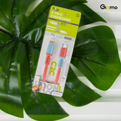 Gizmo สายชาร์จอุด้ง C to C Charging 60W รุ่น GU-069