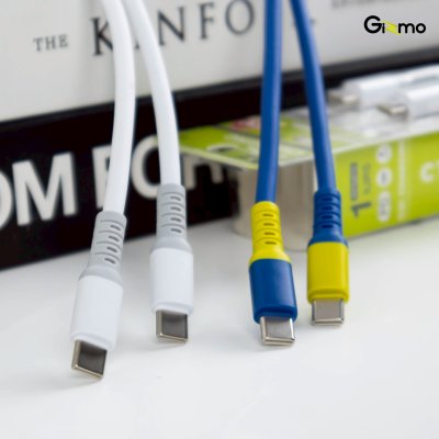 Gizmo สายชาร์จอุด้ง C to C Charging 60W รุ่น GU-069