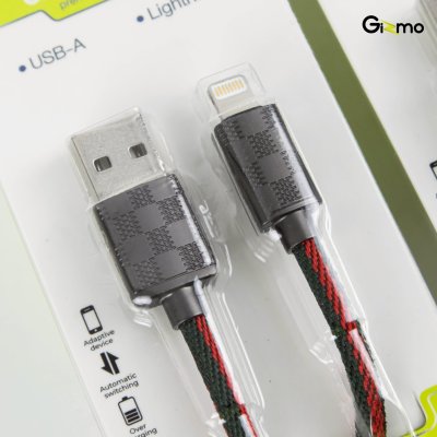 Gizmo สายชาร์จไลท์นิ่ง lightning 2.4A รุ่น GU-070