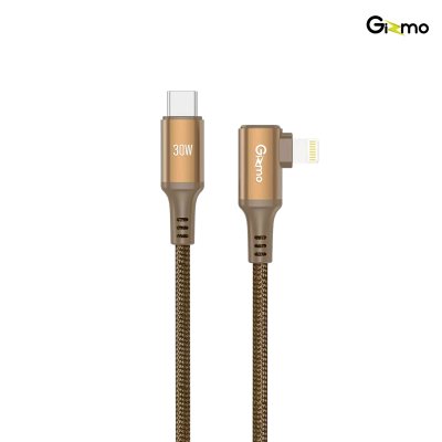 Gizmo สายชาร์จ Type-C to Lightning รุ่น GU-072 (PD 30W Fast Charge L-Shape)