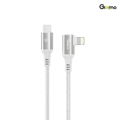 Gizmo สายชาร์จ Type-C to Lightning รุ่น GU-072 (PD 30W Fast Charge L-Shape)