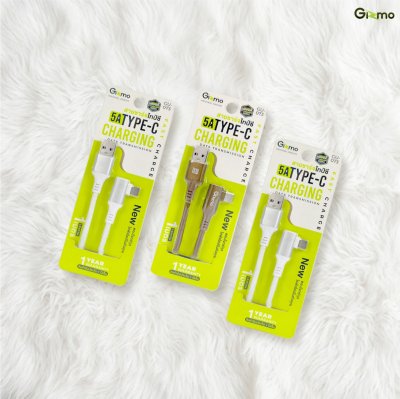 Gizmo(GU-073) สายชาร์จ USB-A to Type-C L-Shape