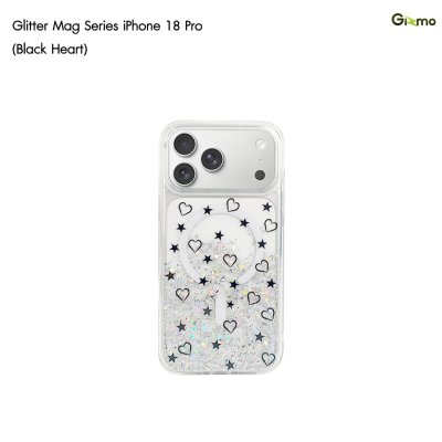 Gizmo Glitter MagSafe Case iPhone 17/18 Series เคสกันกระแทกดีไซน์ใสกลิตเตอร์ รองรับ MagSafe