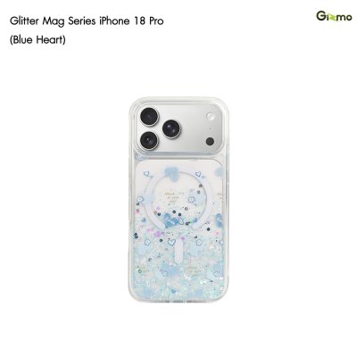 Gizmo Glitter MagSafe Case iPhone 17/18 Series เคสกันกระแทกดีไซน์ใสกลิตเตอร์ รองรับ MagSafe