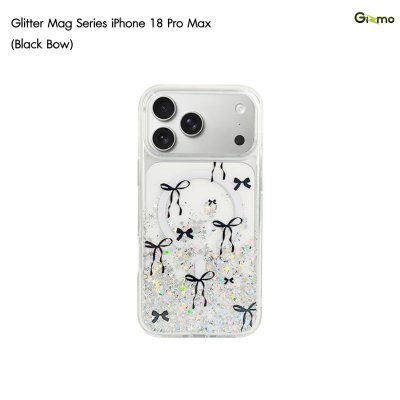 Gizmo Glitter MagSafe Case iPhone 17/18 Series เคสกันกระแทกดีไซน์ใสกลิตเตอร์ รองรับ MagSafe