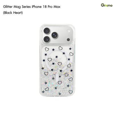 Gizmo Glitter MagSafe Case iPhone 17/18 Series เคสกันกระแทกดีไซน์ใสกลิตเตอร์ รองรับ MagSafe