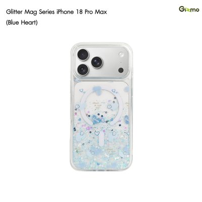 Gizmo Glitter MagSafe Case iPhone 17/18 Series เคสกันกระแทกดีไซน์ใสกลิตเตอร์ รองรับ MagSafe