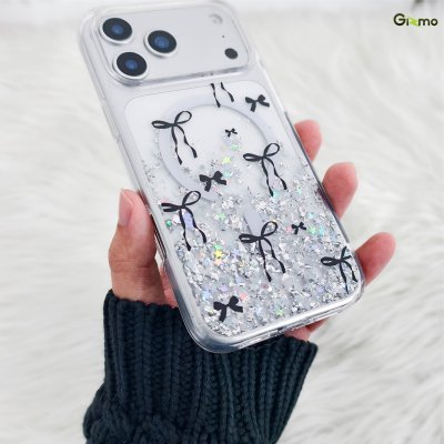 Gizmo Glitter MagSafe Case iPhone 17/18 Series เคสกันกระแทกดีไซน์ใสกลิตเตอร์ รองรับ MagSafe