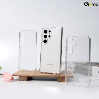 Gizmo Defense Glitter Glam  เคสใส กันกระแทก กากเพชร กริตเตอร์ S24/S24+/S24 Ultra