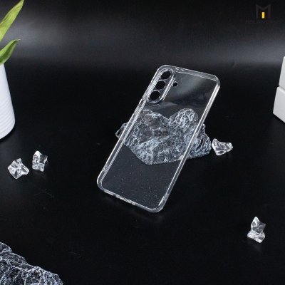 MOLAN CANO Gliter Jelly Case Clear รุ่น Samsung Galaxy A56 เคสใส แบบนิ่ม กลิตเตอร์ กากเพชร