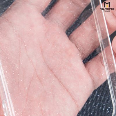 MOLAN CANO Gliter Jelly Case Clear รุ่น Samsung Galaxy A56 เคสใส แบบนิ่ม กลิตเตอร์ กากเพชร