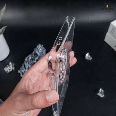 MOLAN CANO Gliter Jelly Case Clear รุ่น Samsung Galaxy A56 เคสใส แบบนิ่ม กลิตเตอร์ กากเพชร