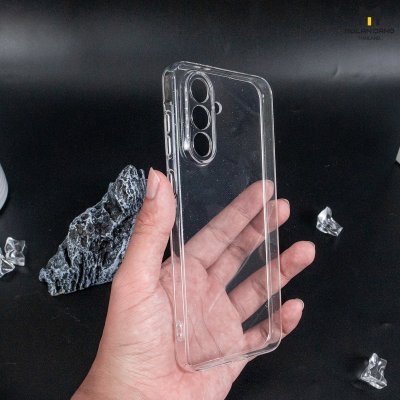 MOLAN CANO Gliter Jelly Case Clear รุ่น Samsung Galaxy A56 เคสใส แบบนิ่ม กลิตเตอร์ กากเพชร