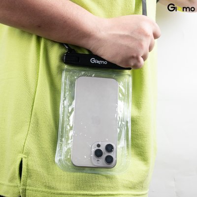GIZMO WATERPROOF GW-007 ซองกันน้ำใส ระบบ Double Lock Buckle มาตรฐาน IPX8
