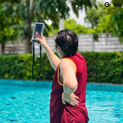 GIZMO WATERPROOF GW-007 ซองกันน้ำใส ระบบ Double Lock Buckle มาตรฐาน IPX8