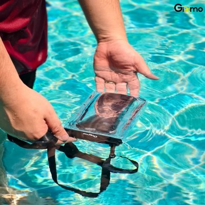 GIZMO WATERPROOF GW-007 ซองกันน้ำใส ระบบ Double Lock Buckle มาตรฐาน IPX8
