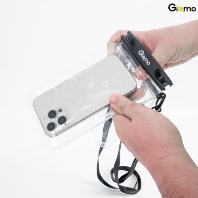 GIZMO WATERPROOF GW-007 ซองกันน้ำใส ระบบ Double Lock Buckle มาตรฐาน IPX8