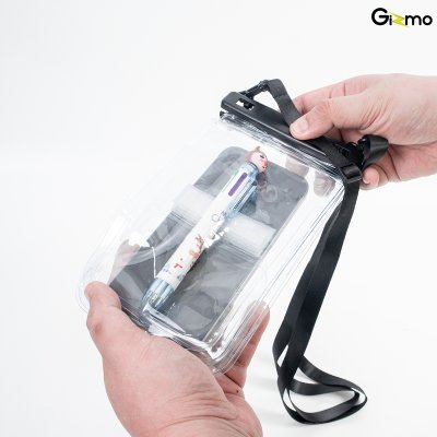 GIZMO WATERPROOF GW-007 ซองกันน้ำใส ระบบ Double Lock Buckle มาตรฐาน IPX8
