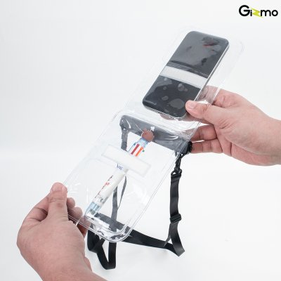 GIZMO WATERPROOF GW-007 ซองกันน้ำใส ระบบ Double Lock Buckle มาตรฐาน IPX8