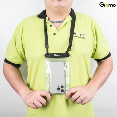 GIZMO WATERPROOF GW-007 ซองกันน้ำใส ระบบ Double Lock Buckle มาตรฐาน IPX8
