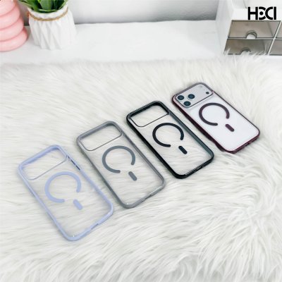 HDD (HBC-421) Iya series iPhone 17/18 Series เคสกันกระแทกใส MagSafe