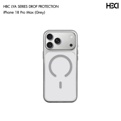 HDD (HBC-421) Iya series iPhone 17/18 Series เคสกันกระแทกใส MagSafe